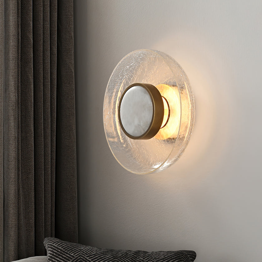 Crispin Crackle Wall Lamp