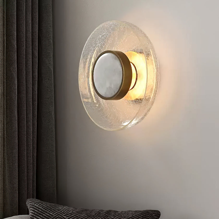 Crispin Crackle Wall Lamp