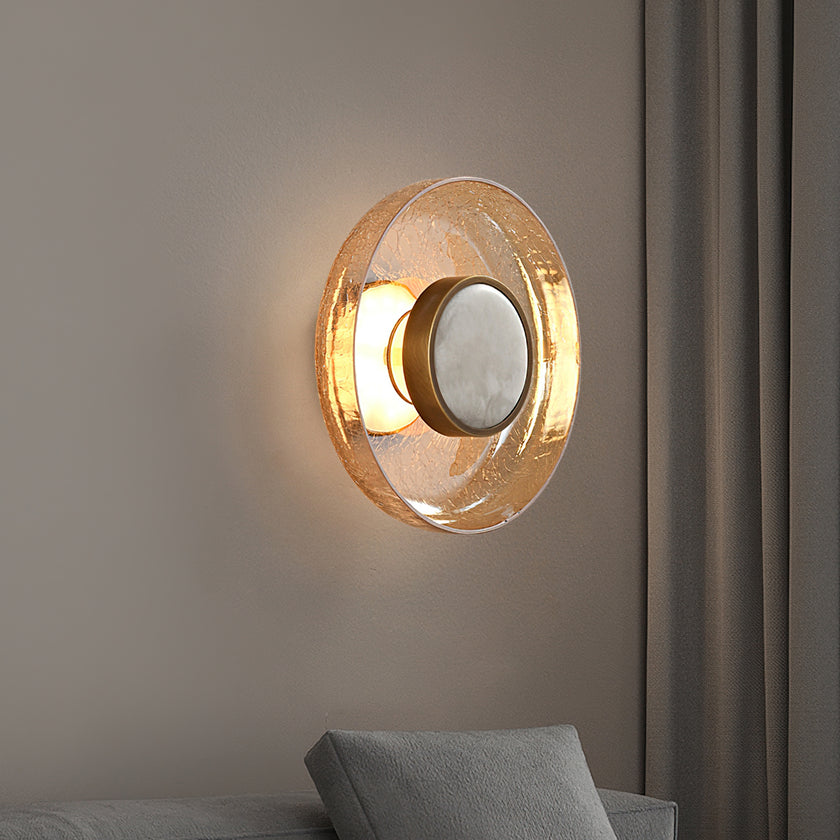 Crispin Crackle Wall Lamp