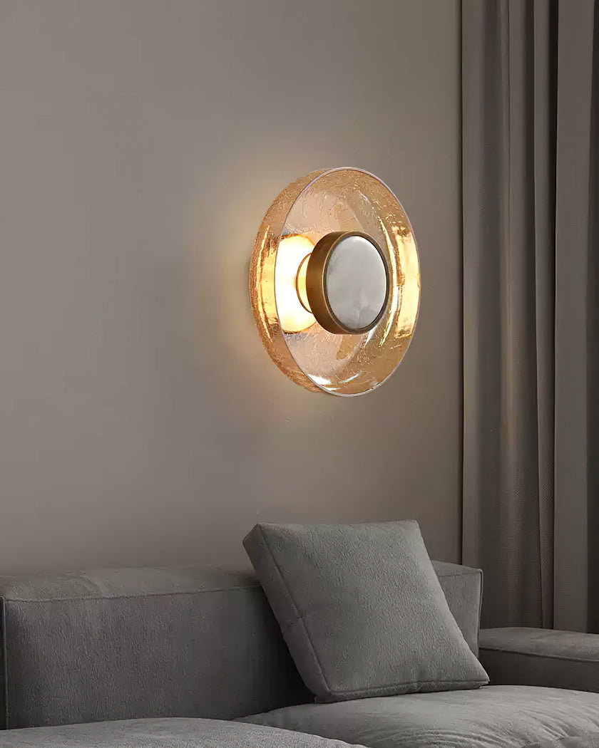 Crispin Crackle Wall Lamp