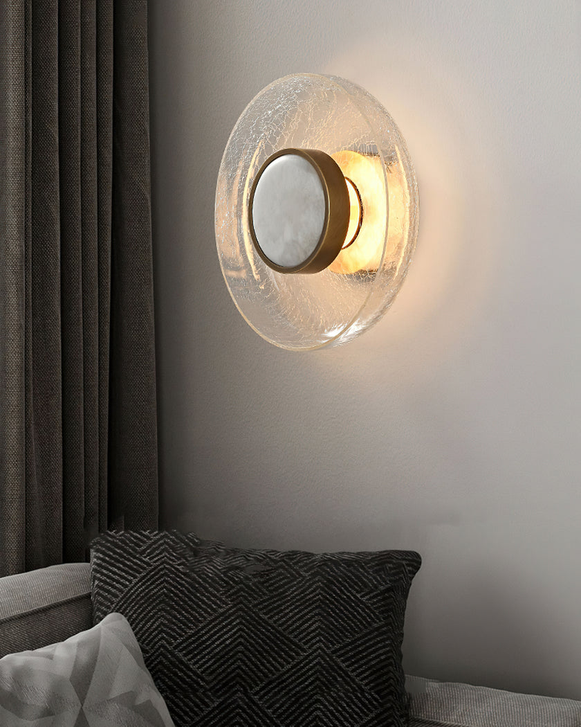 Crispin Crackle Wall Lamp