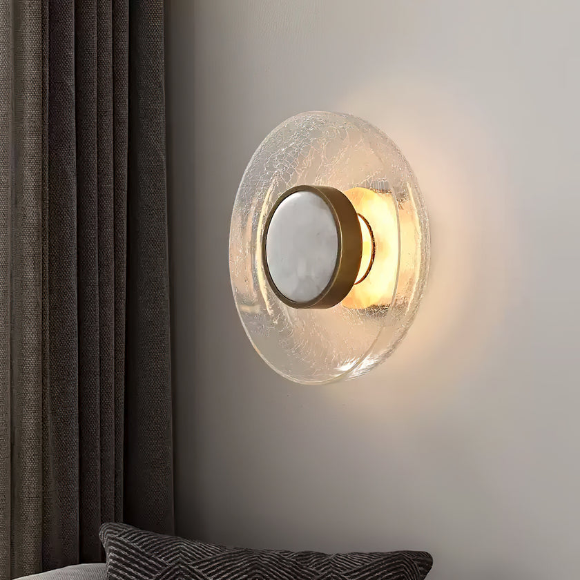 Crispin Crackle Wall Lamp