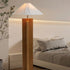 Crossbase Wooden Floor Lamp