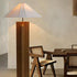 Crossbase Wooden Floor Lamp
