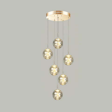 Crystal Flower Chandelier – detail 18