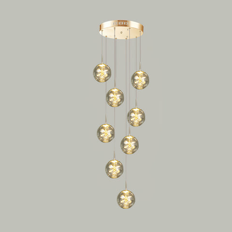 Crystal Flower Chandelier – detail 19