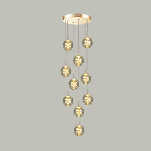 Crystal Flower Chandelier – detail 20