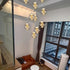 Crystal Flower Chandelier