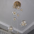 Crystal Flower Chandelier