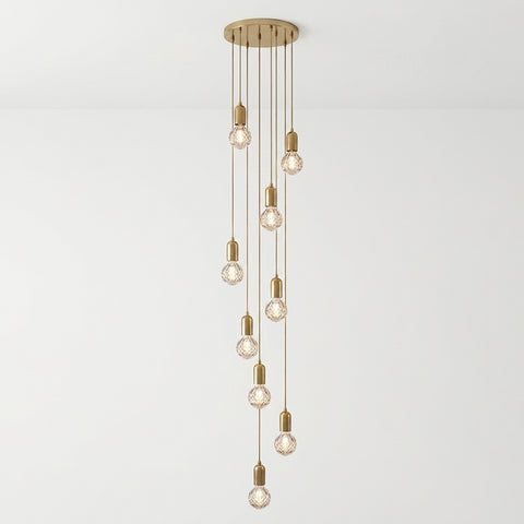 Crystal Bulb Pendant Light