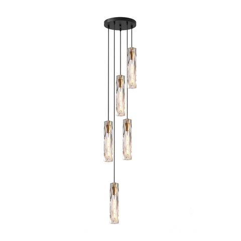 Crystal Copper Pendant Lamp – detail 17