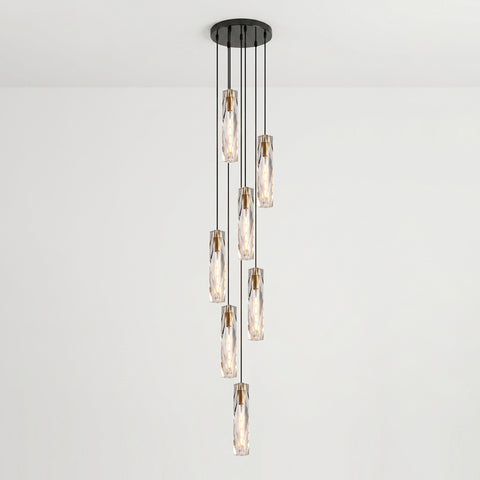 Crystal Copper Pendant Lamp – detail 18