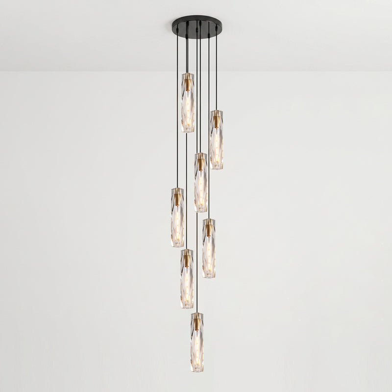 Crystal Copper Pendant Lamp
