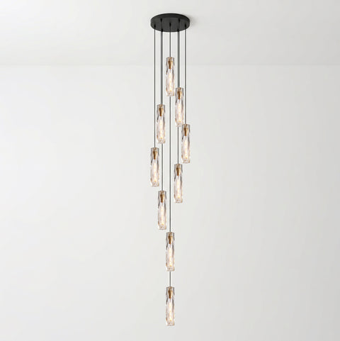 Crystal Copper Pendant Lamp – detail 19