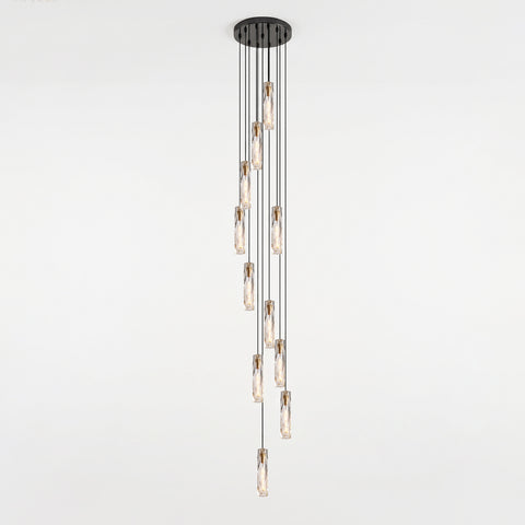Crystal Copper Pendant Lamp – detail 20