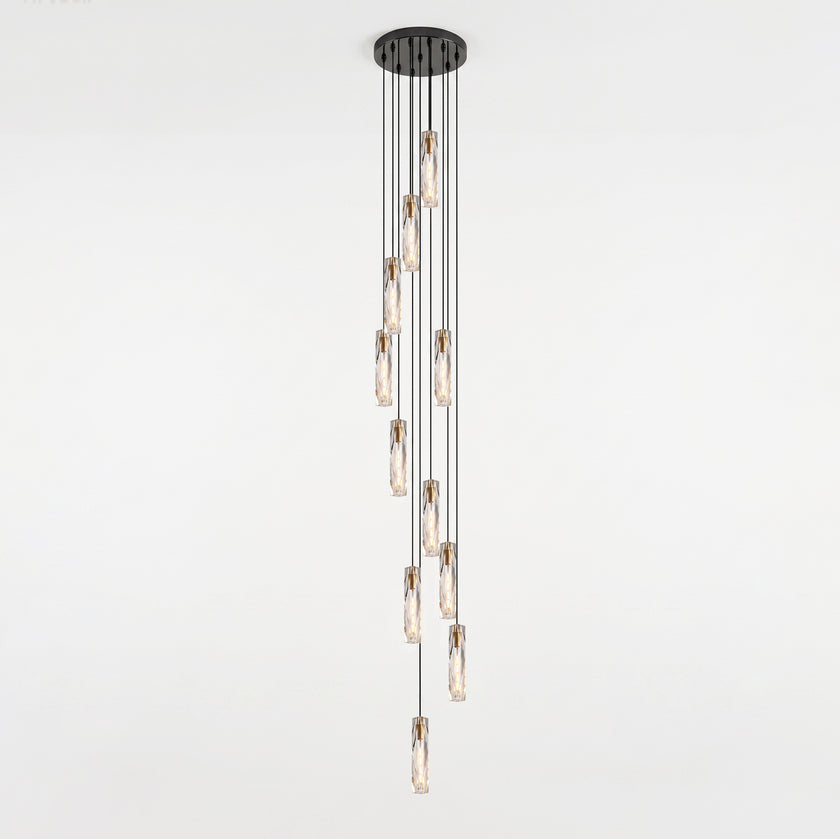 Crystal Copper Pendant Lamp