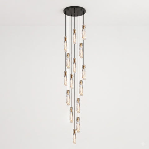 Crystal Copper Pendant Lamp – detail 21