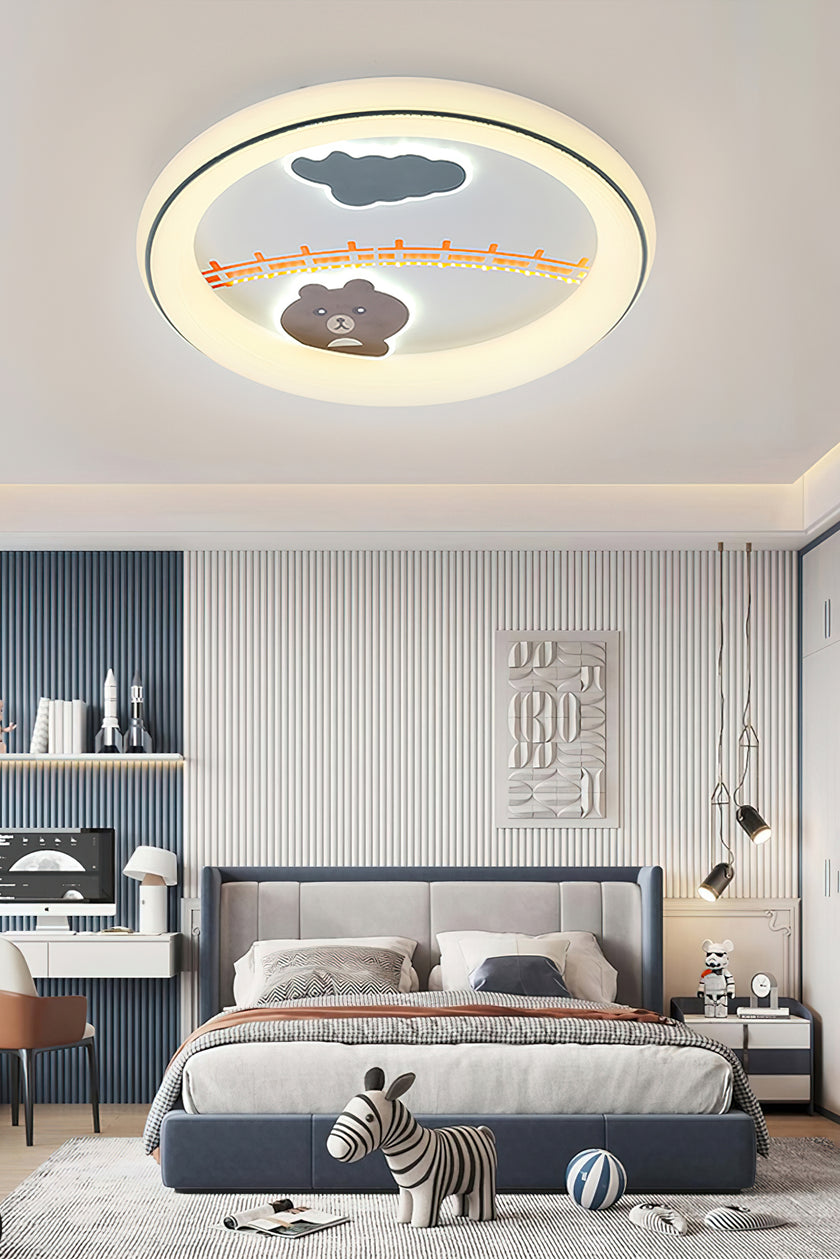 Cute Cartoon Ceiling Lamp