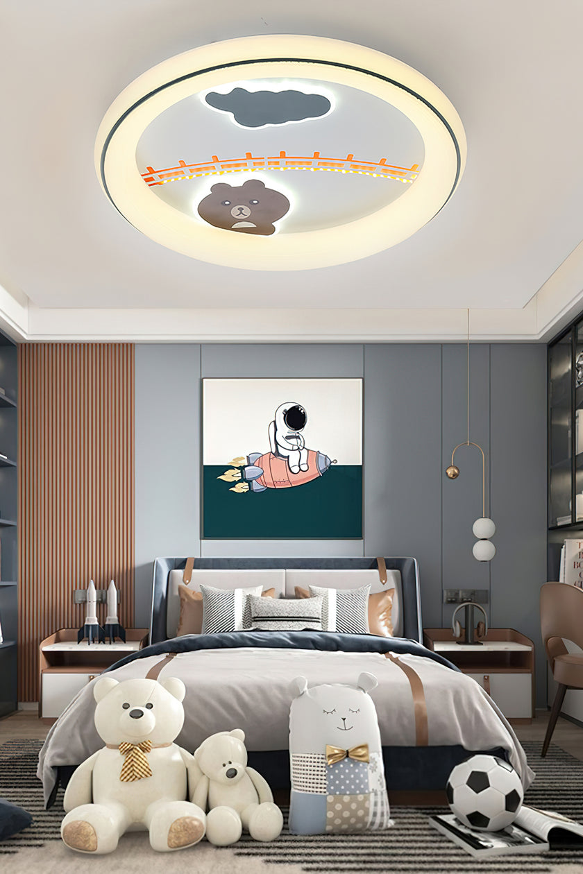 Cute Cartoon Ceiling Lamp