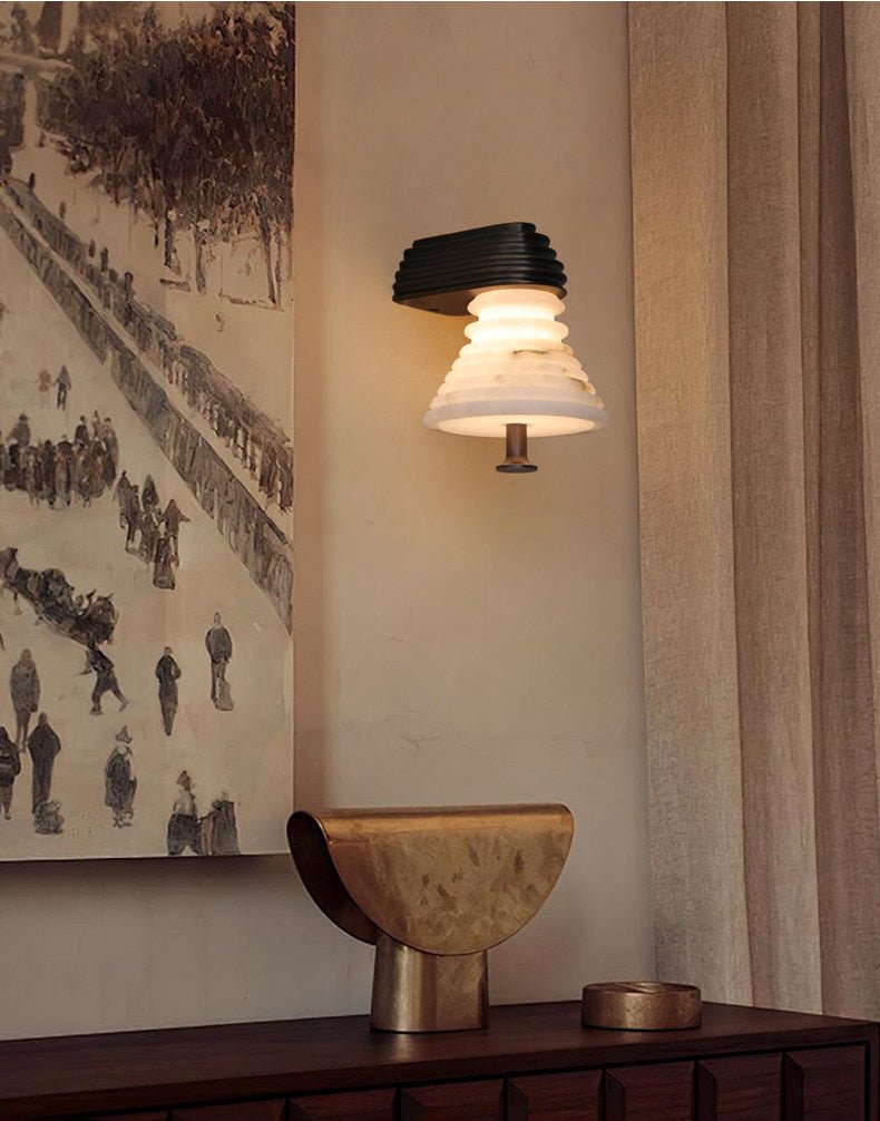 Descartes Alabaster Wall Lamp