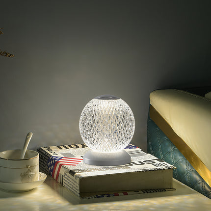 Diamond Ball Table Lamp Built-in Battery