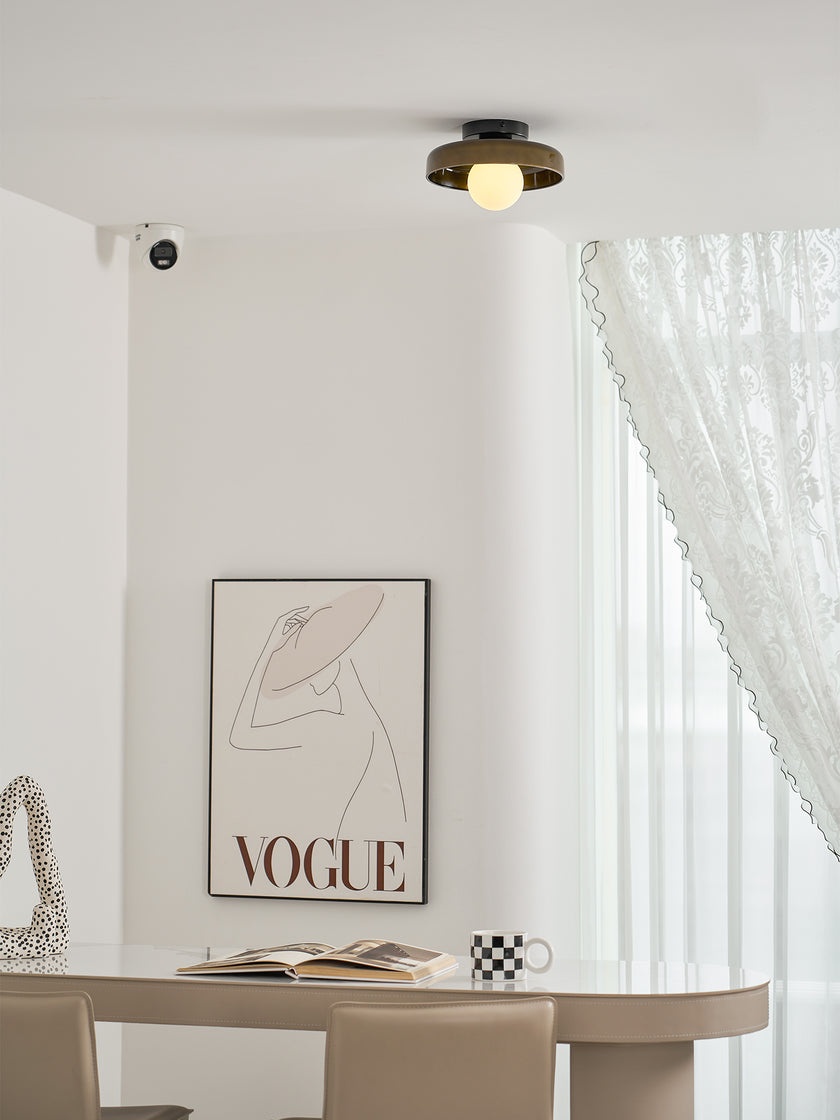Disc Orb Ceiling Lamp