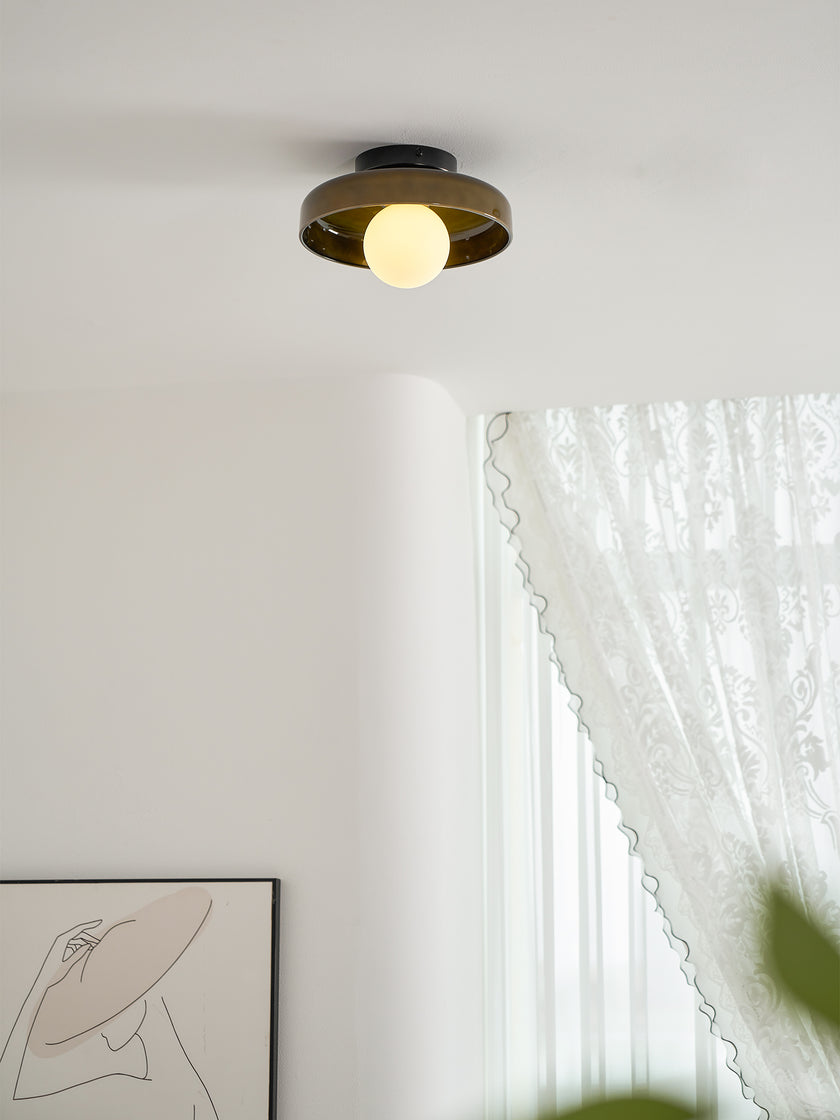 Disc Orb Ceiling Lamp