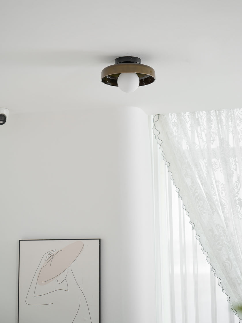 Disc Orb Ceiling Lamp