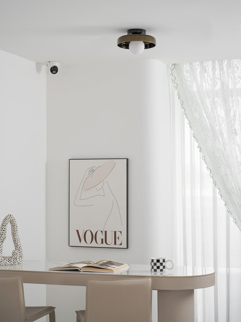 Disc Orb Ceiling Lamp