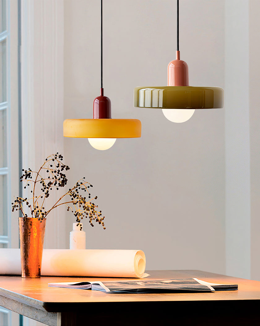 Schijf Orb hanglamp
