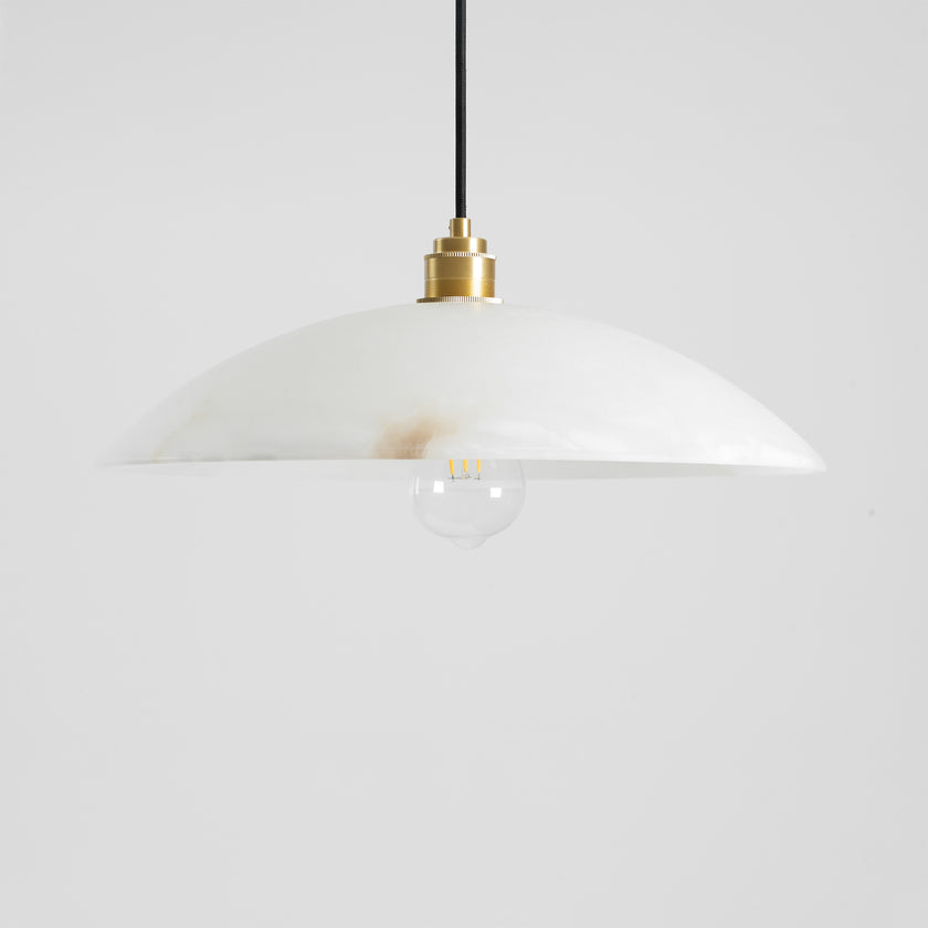 Dome Alabaster Pendant Light