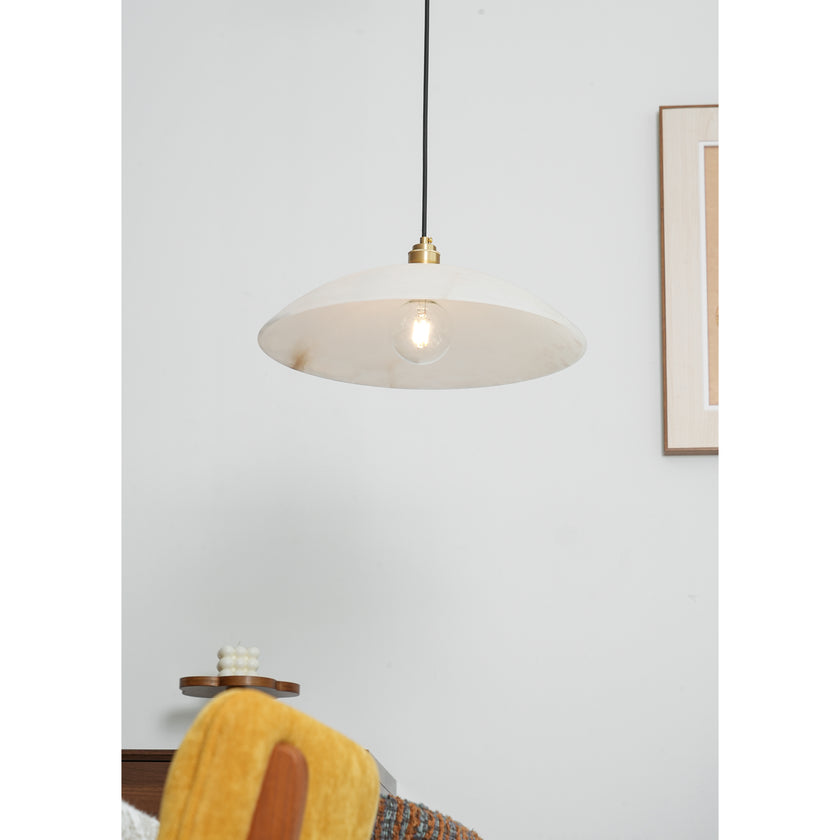 Dome Alabaster Pendant Light