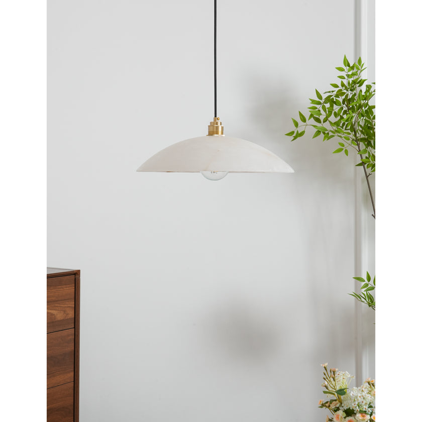 Dome Alabaster Pendant Light