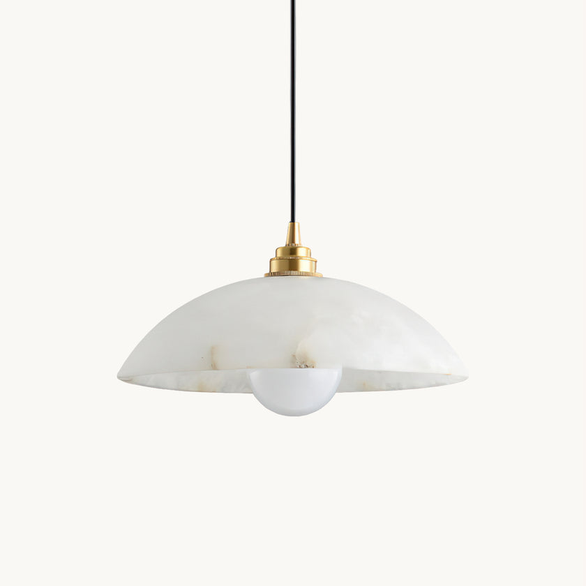 Dome Alabaster Pendant Light