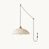 Dome Alabaster Swag Lights