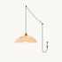 Dome Alabaster Swag Lights