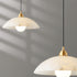 Dome Alabaster Swag Lights