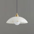 Dome Alabaster Swag Lights