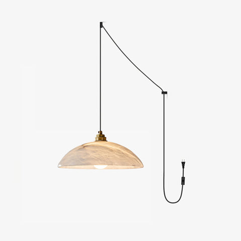 Dome Alabaster Swag Lights – detail 24