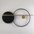 Double Circle Wall Light