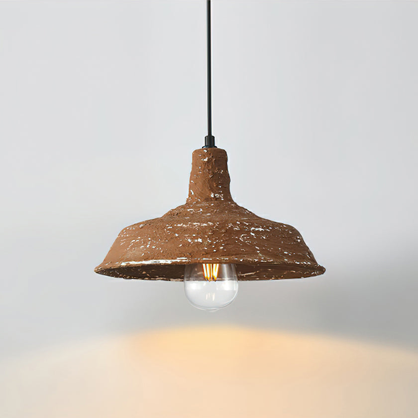 Earthen Bell Pendant Light