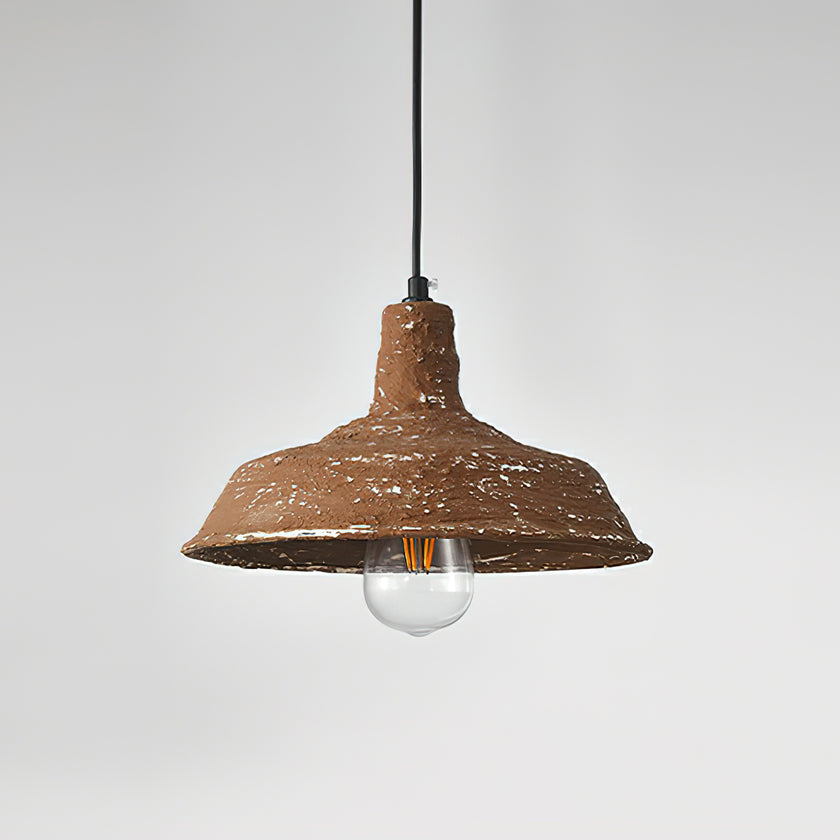 Earthen Bell Pendant Light