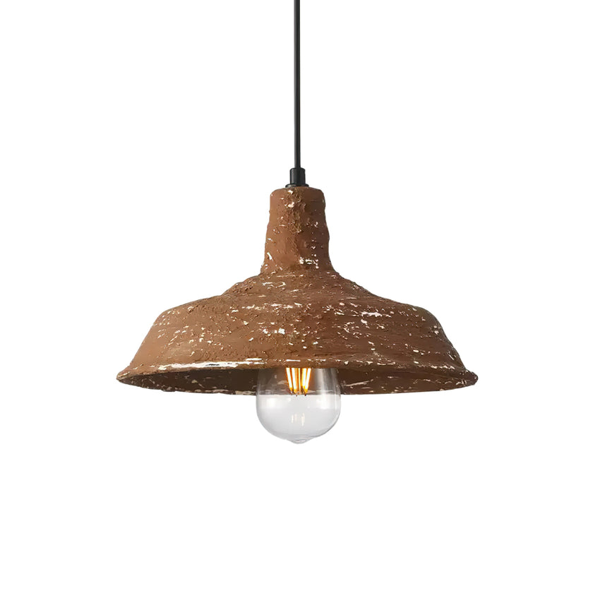 Earthen Bell Pendant Light