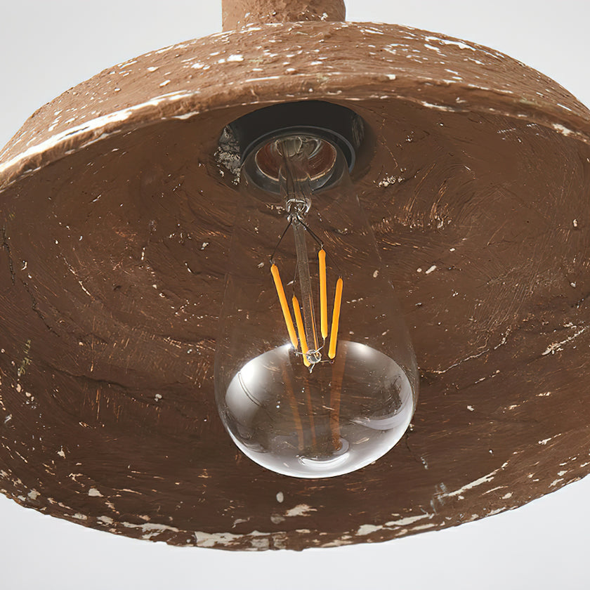 Earthen Bell Pendant Light