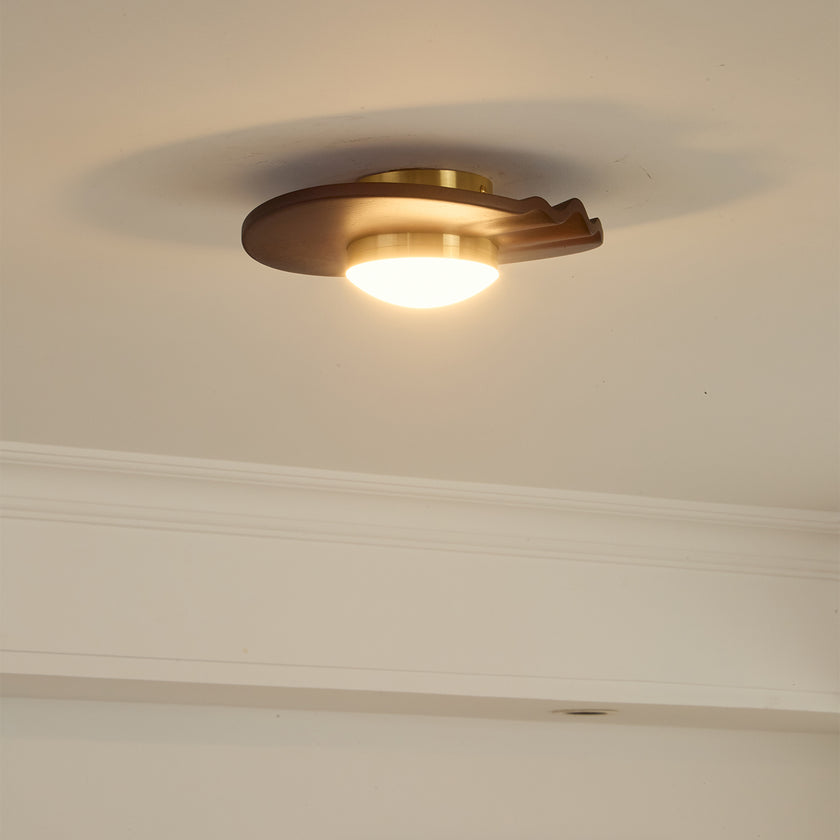 Ebern Wood Ceiling Light