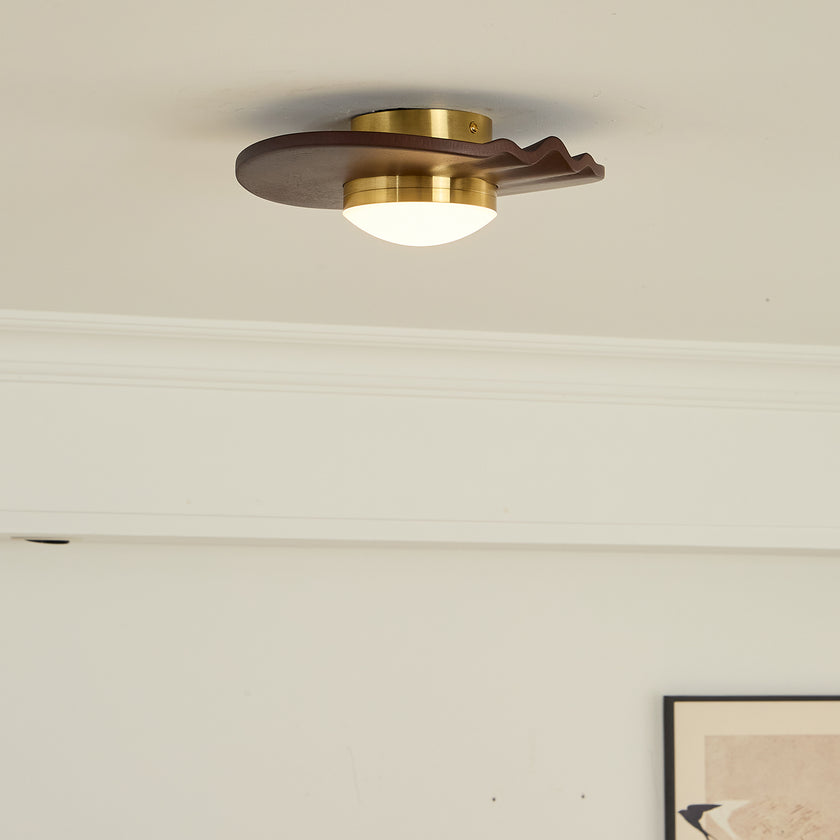 Ebern Wood Ceiling Light