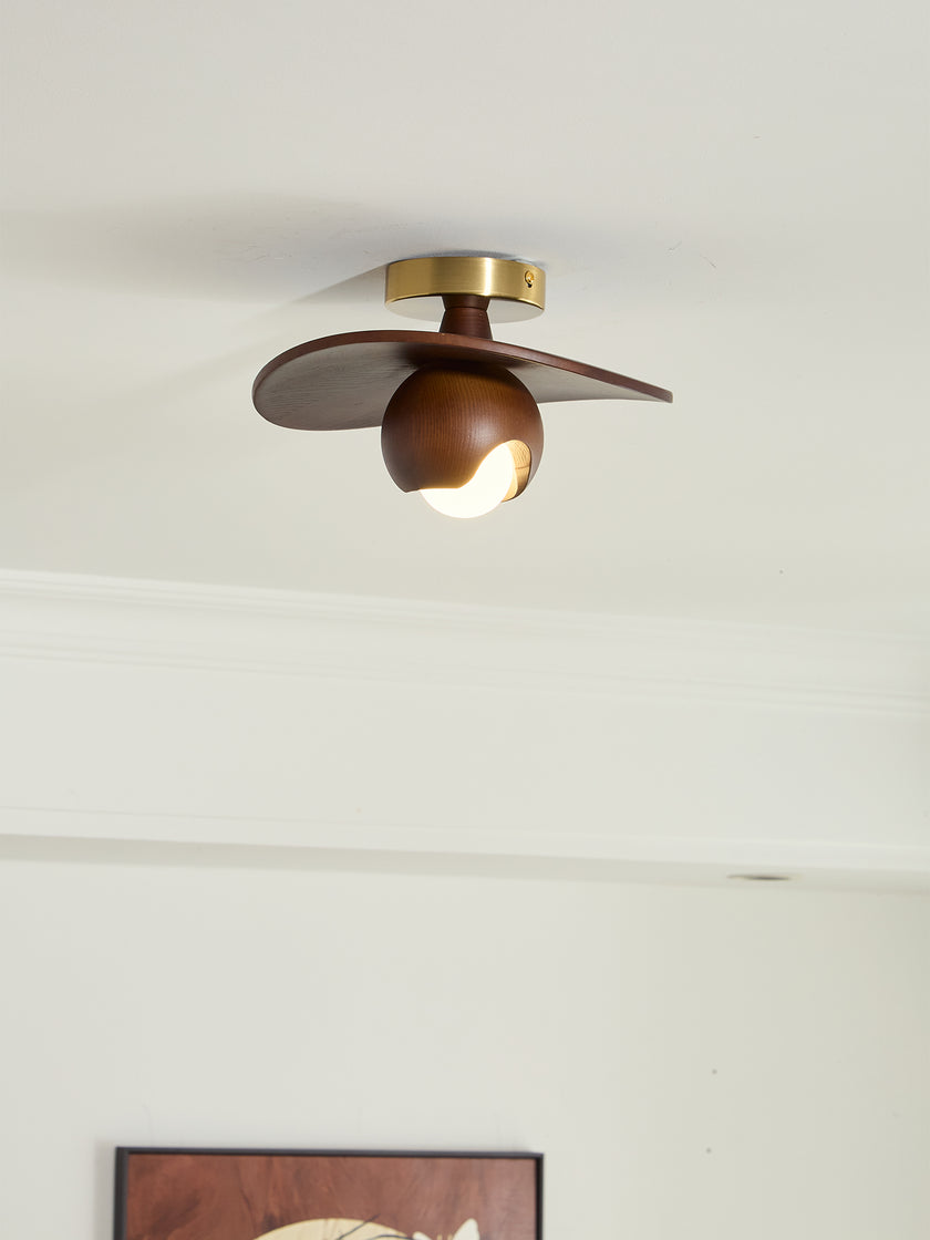 Ebern Wood Ceiling Light