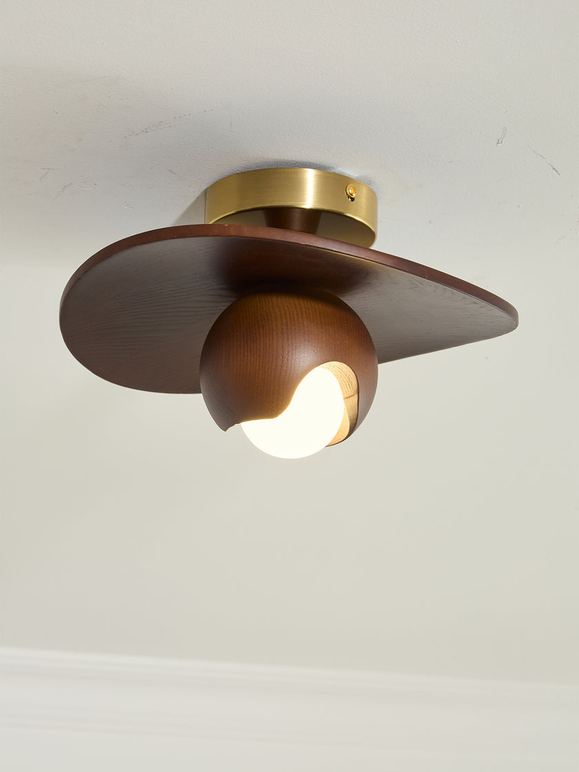 Ebern Wood Ceiling Light