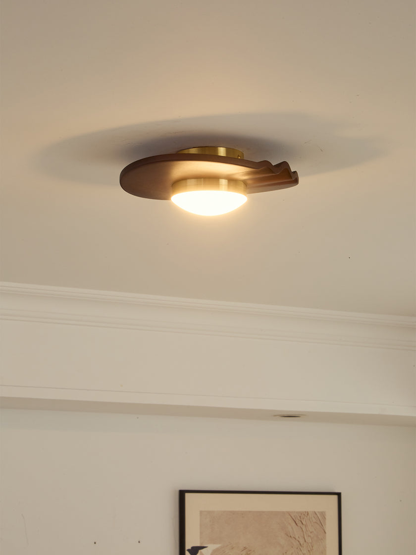 Ebern Wood Ceiling Light