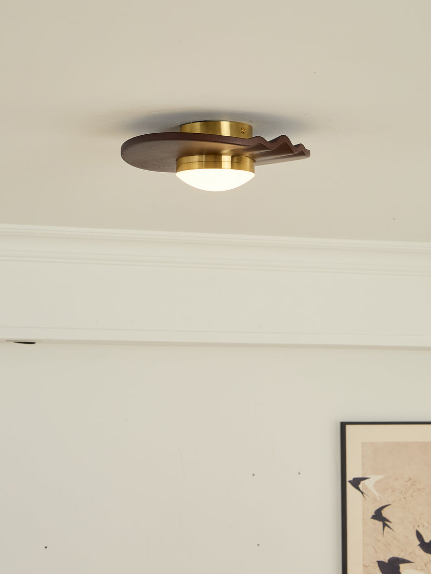 Ebern Wood Ceiling Light